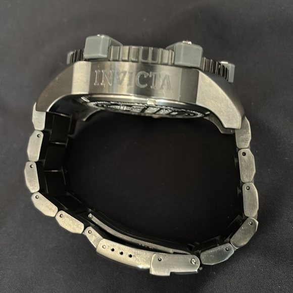 SWEET Invicta Coalition Forces gunmetal gray and aqua blue only worn twice - Picture 4 of 10